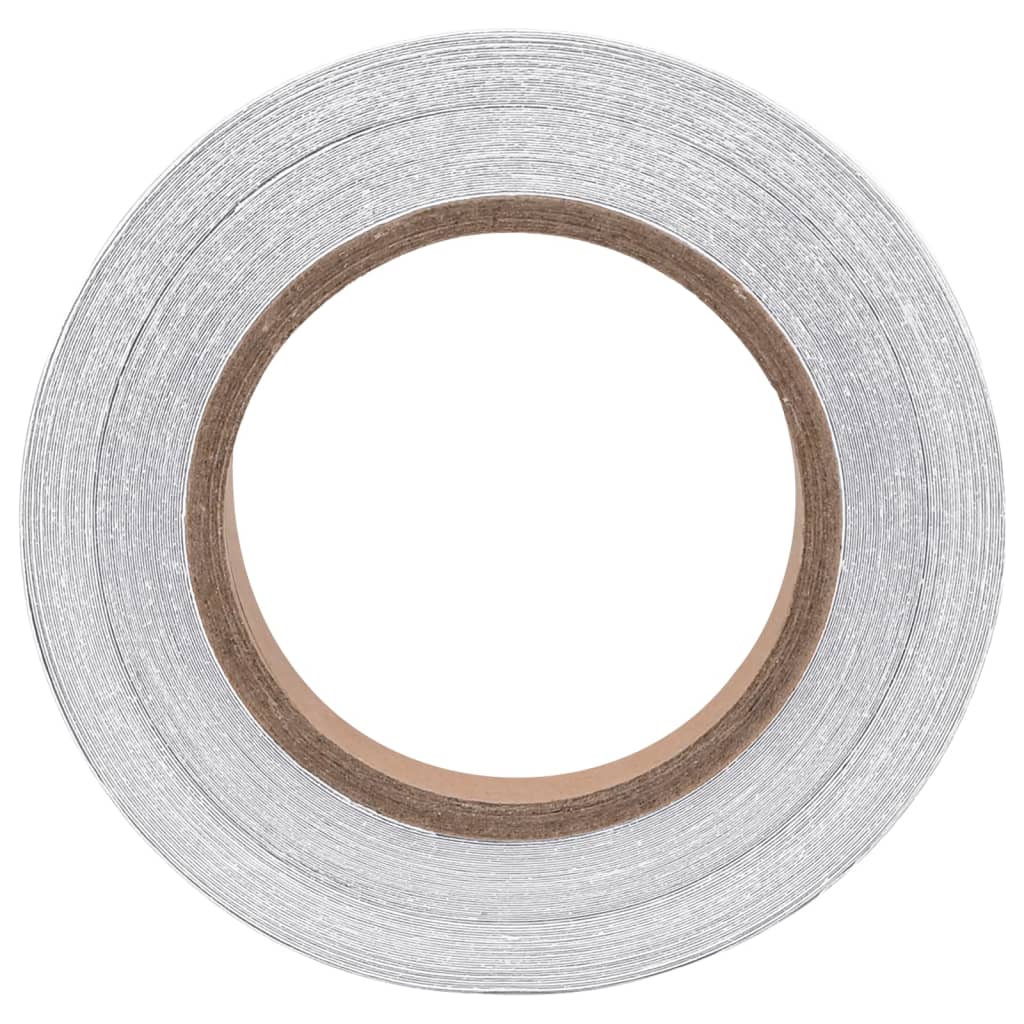 vidaXL Taśma odblaskowa, biały, 5 cm x 20 m, PVC