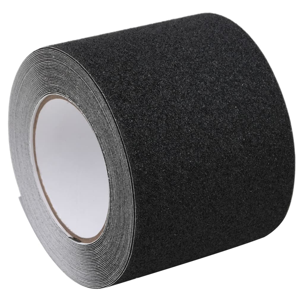 vidaXL Taśma antypoślizgowa, czarna, 0,1x10 m, PVC