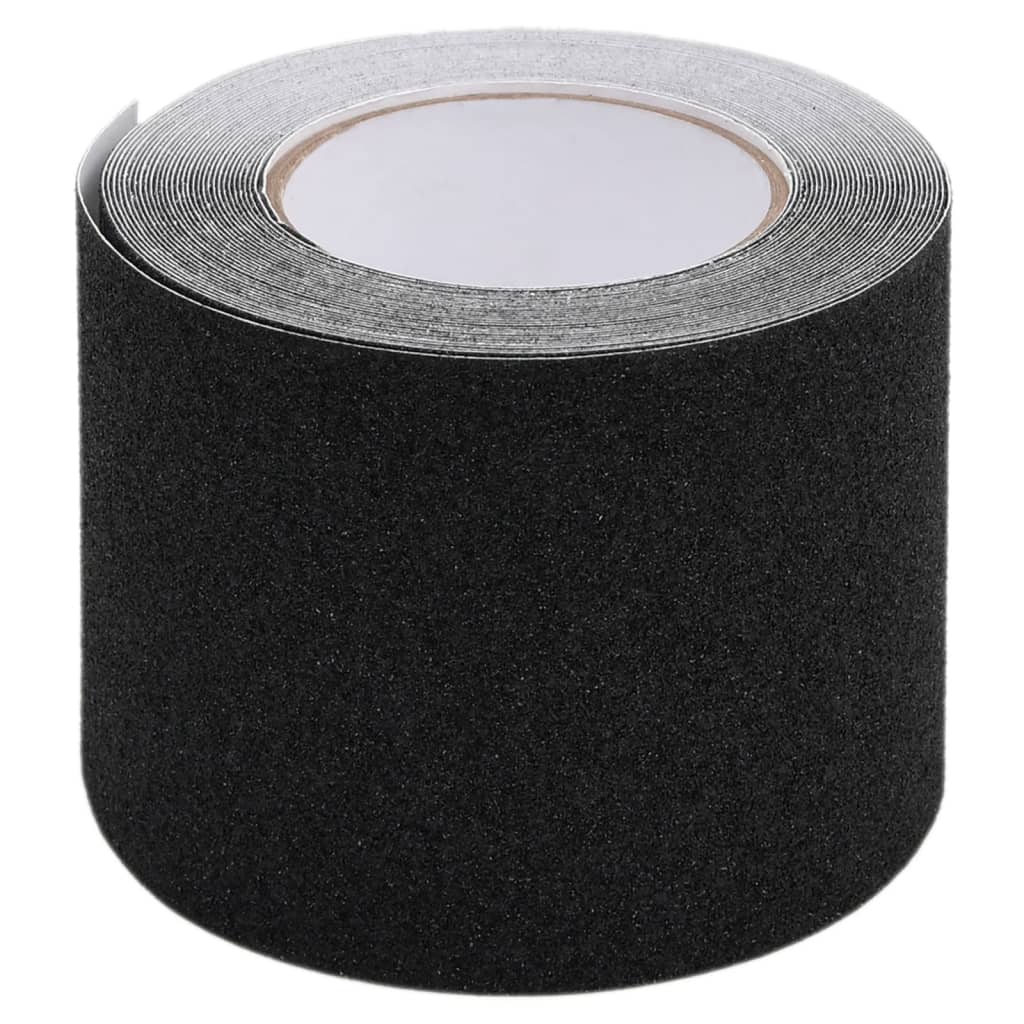 vidaXL Taśma antypoślizgowa, czarna, 0,1x10 m, PVC