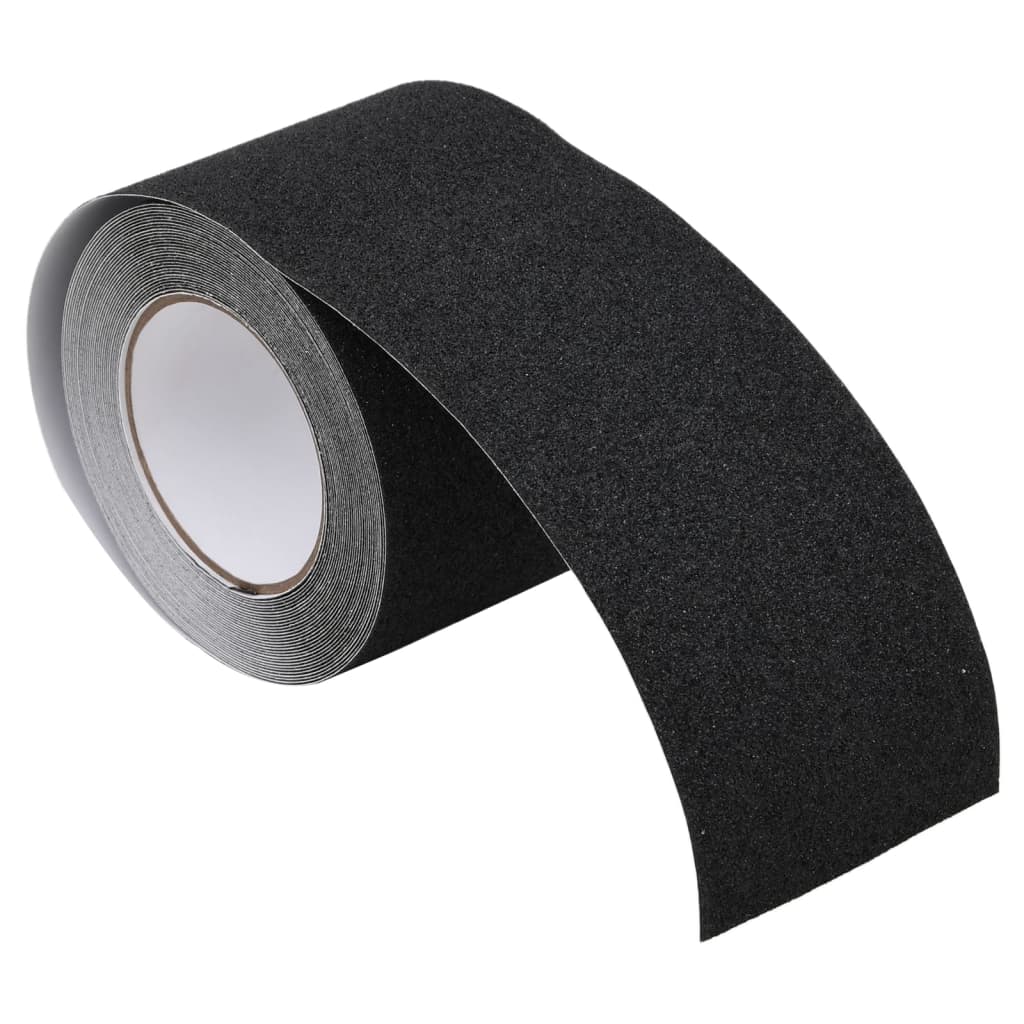 vidaXL Taśma antypoślizgowa, czarna, 0,1x10 m, PVC