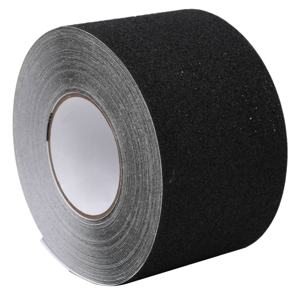 vidaXL Taśma antypoślizgowa, czarna, 0,1x20 m, PVC