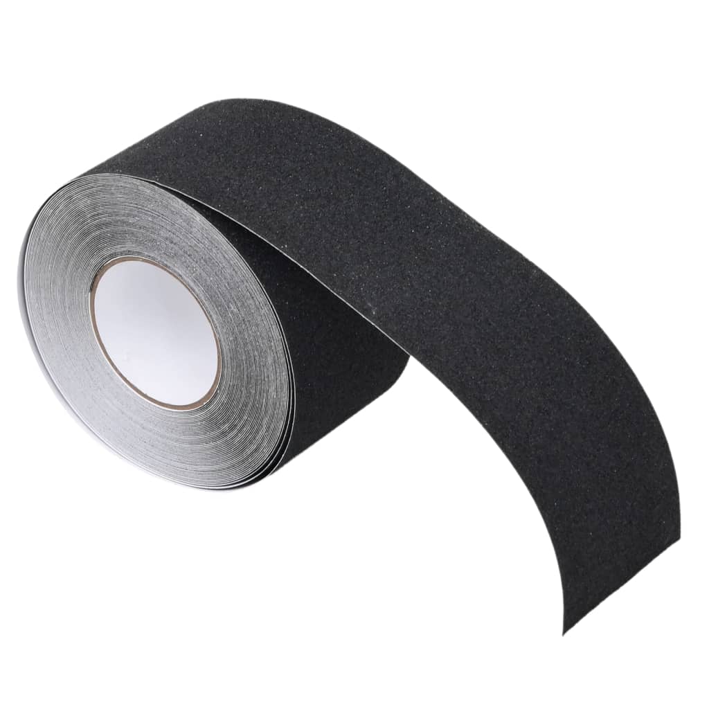 vidaXL Taśma antypoślizgowa, czarna, 0,1x20 m, PVC