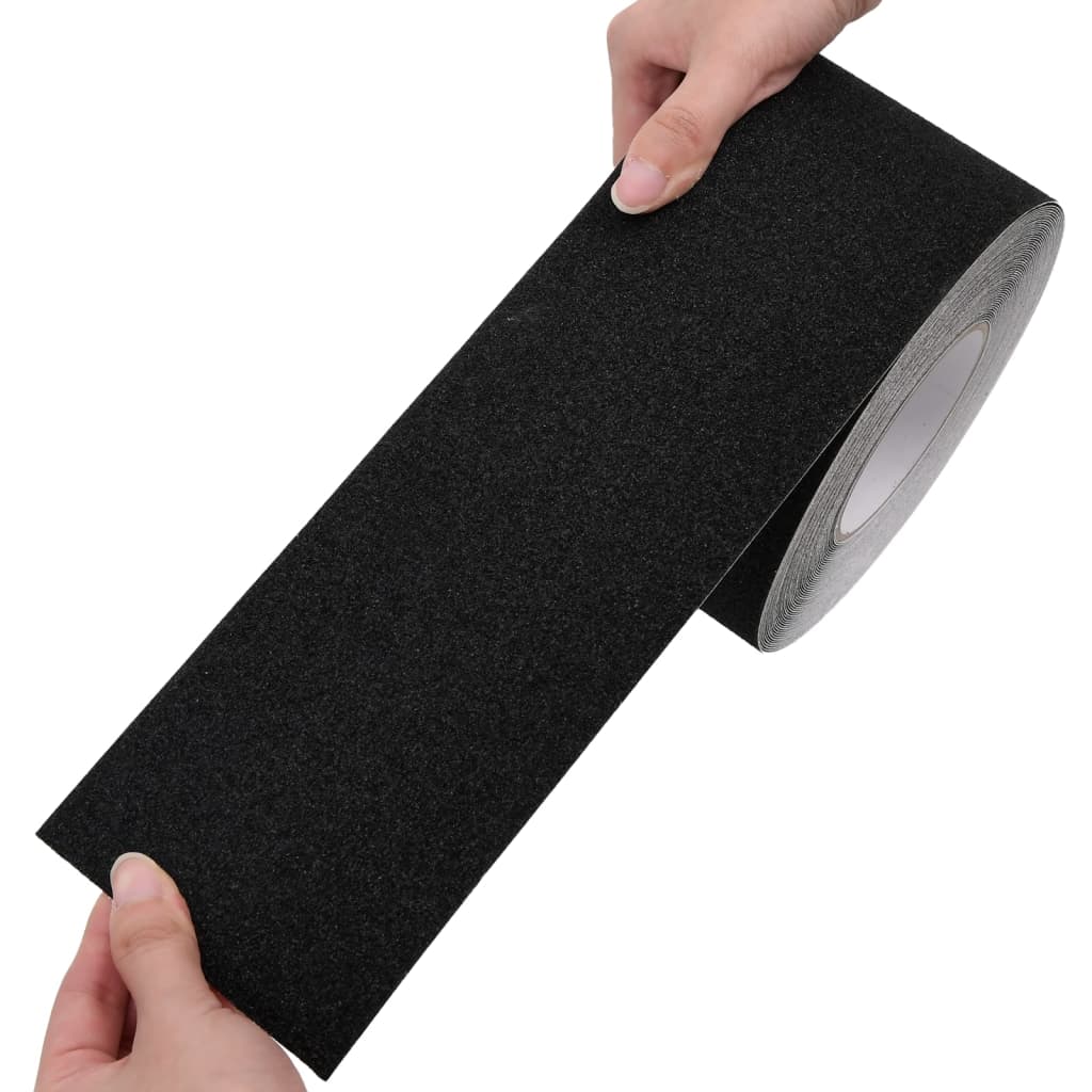 vidaXL Taśma antypoślizgowa, czarna, 0,1x20 m, PVC