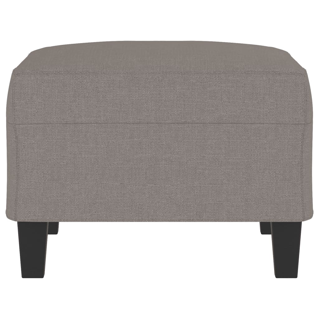 vidaXL Podnóżek, taupe, 70x55x41 cm, tapicerowany tkaniną