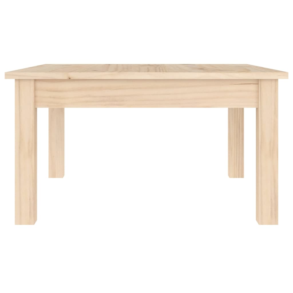 vidaXL Stolik kawowy, 55x55x30 cm, lite drewno sosnowe