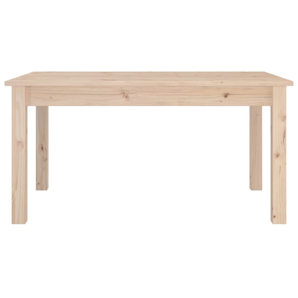 vidaXL Stolik kawowy, 80x50x40 cm, lite drewno sosnowe