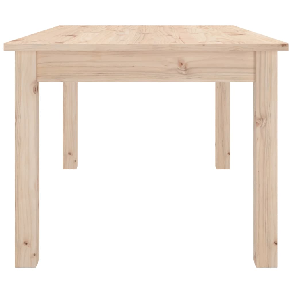 vidaXL Stolik kawowy, 80x50x40 cm, lite drewno sosnowe