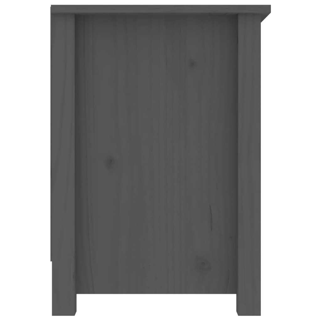 vidaXL Szafka pod telewizor, szara, 103x36,5x52 cm, drewno sosnowe