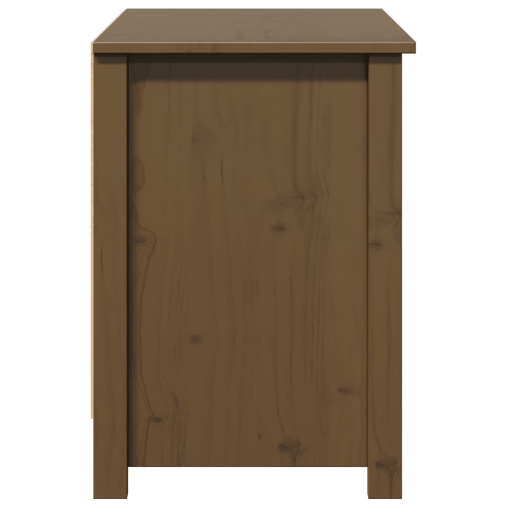 vidaXL Szafka pod TV, miodowy brąz, 103x36,5x52 cm, drewno sosnowe