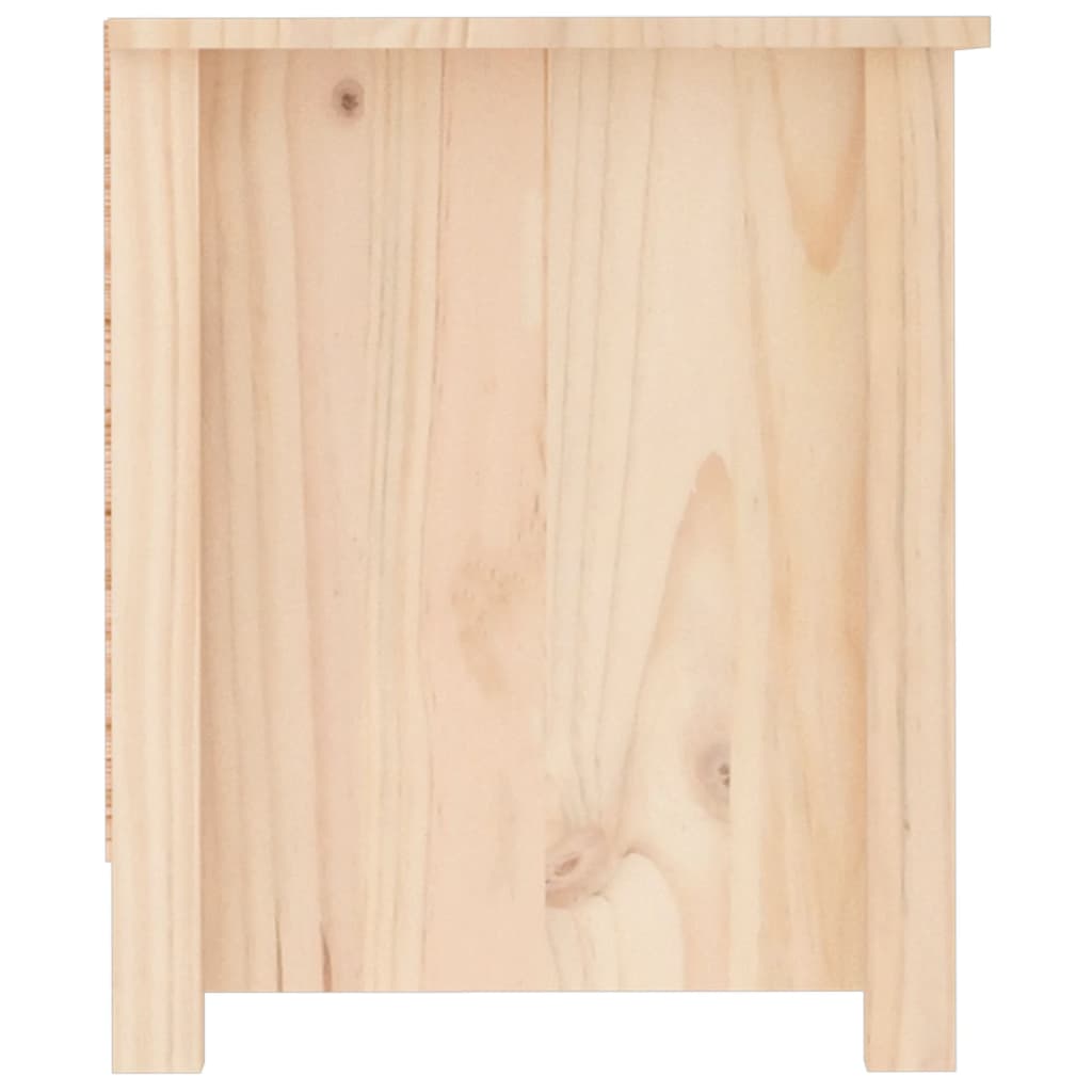 vidaXL Szafka na buty, 110x38x45,5 cm, lite drewno sosnowe