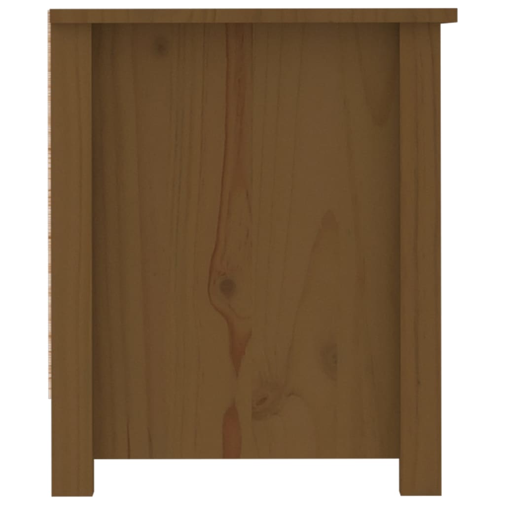 vidaXL Szafka na buty, miodowy brąz, 110x38x45,5 cm, drewno sosnowe
