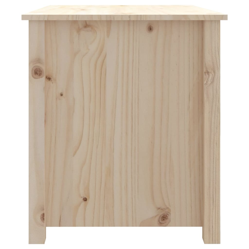 vidaXL Stolik kawowy, 71x49x55 cm, lite drewno sosnowe