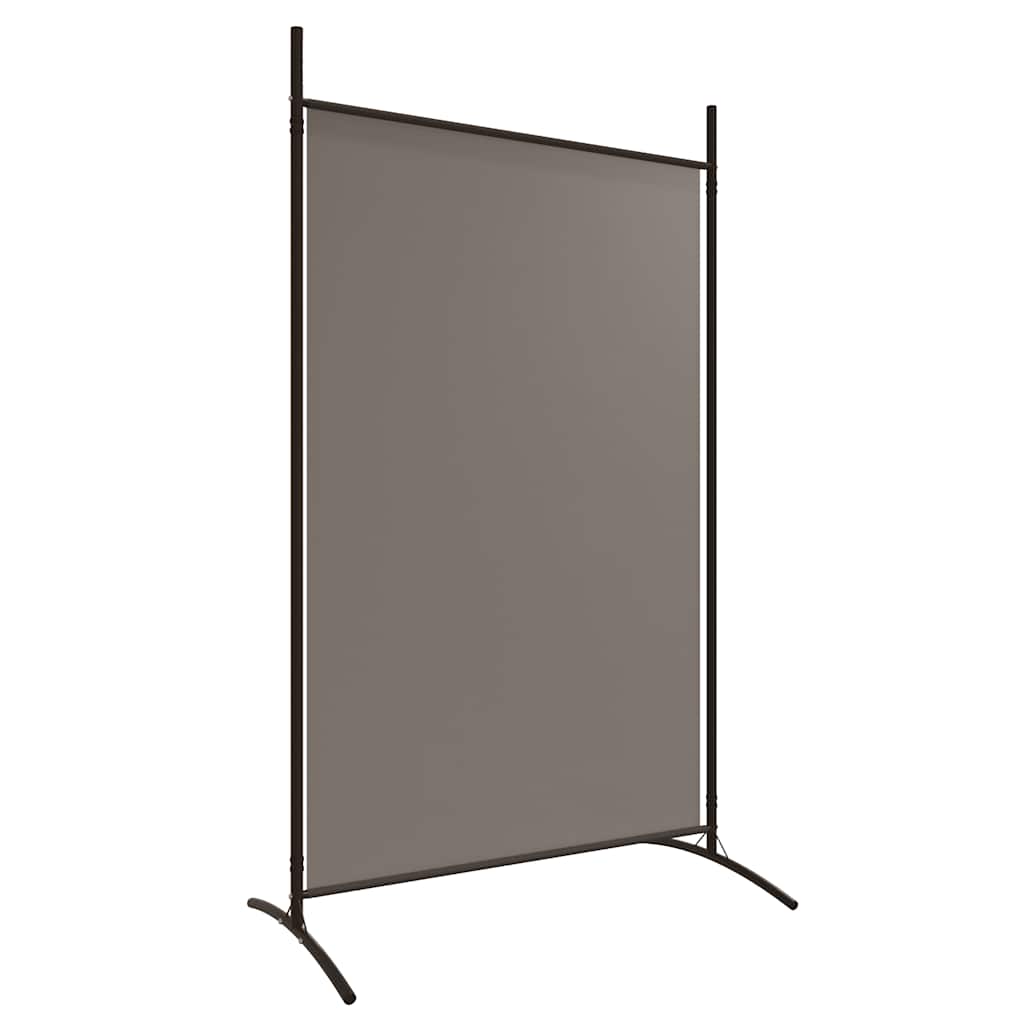 vidaXL Parawan 2-panelowy, antracytowy, 175x180 cm, tkanina