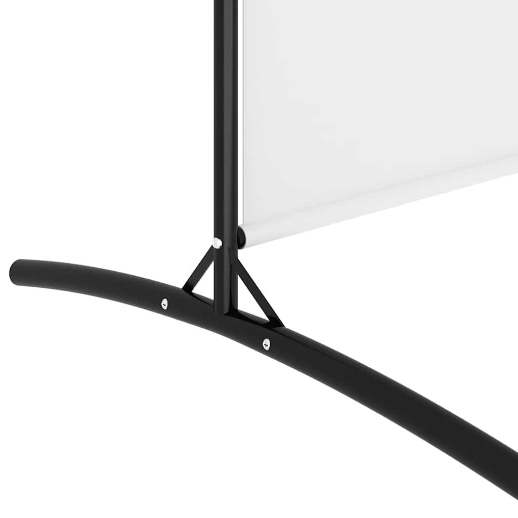 vidaXL Parawan 4-panelowy, biały, 346x180 cm, tkanina