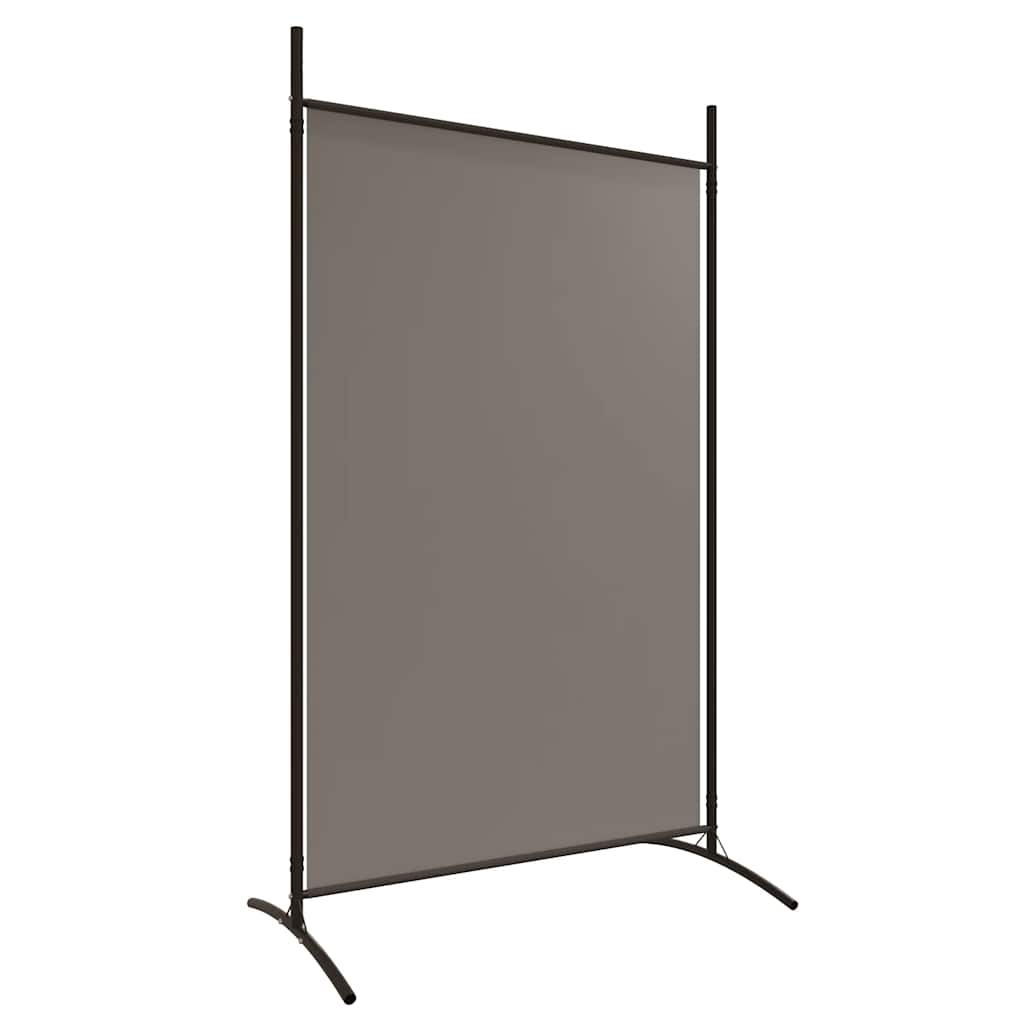 vidaXL Parawan 4-panelowy, antracytowy, 346x180 cm, tkanina