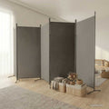 vidaXL Parawan 5-panelowy, antracytowy, 433x180 cm, tkanina