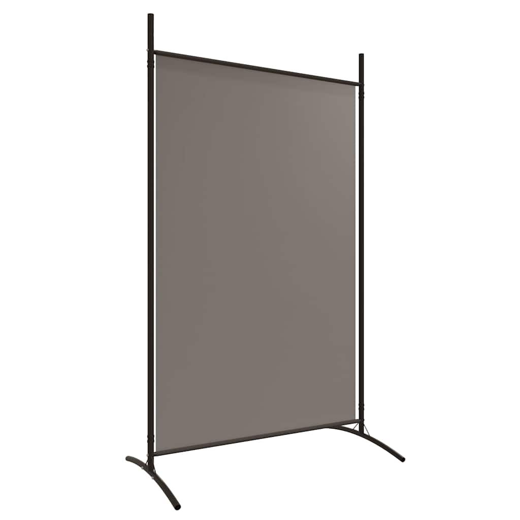 vidaXL Parawan 6-panelowy, antracytowy, 520x180 cm, tkanina