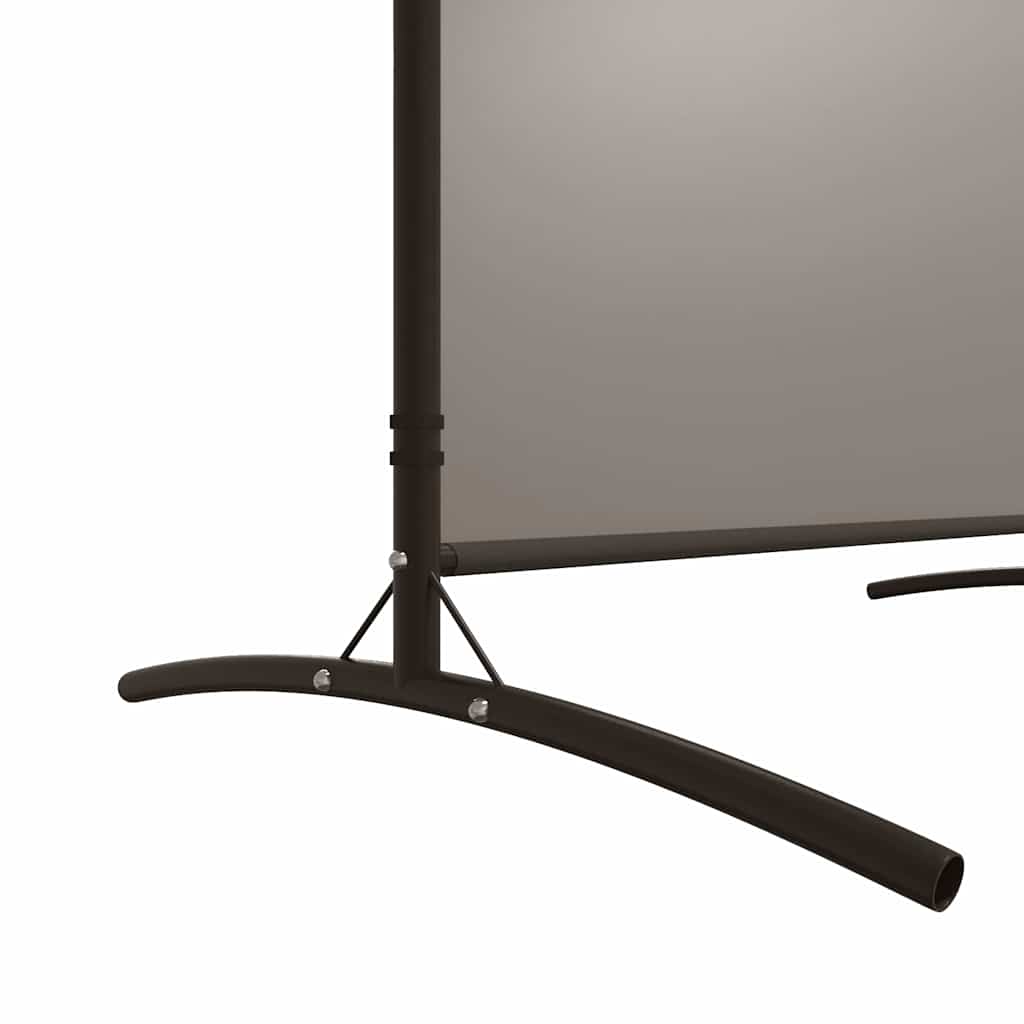 vidaXL Parawan 6-panelowy, antracytowy, 520x180 cm, tkanina