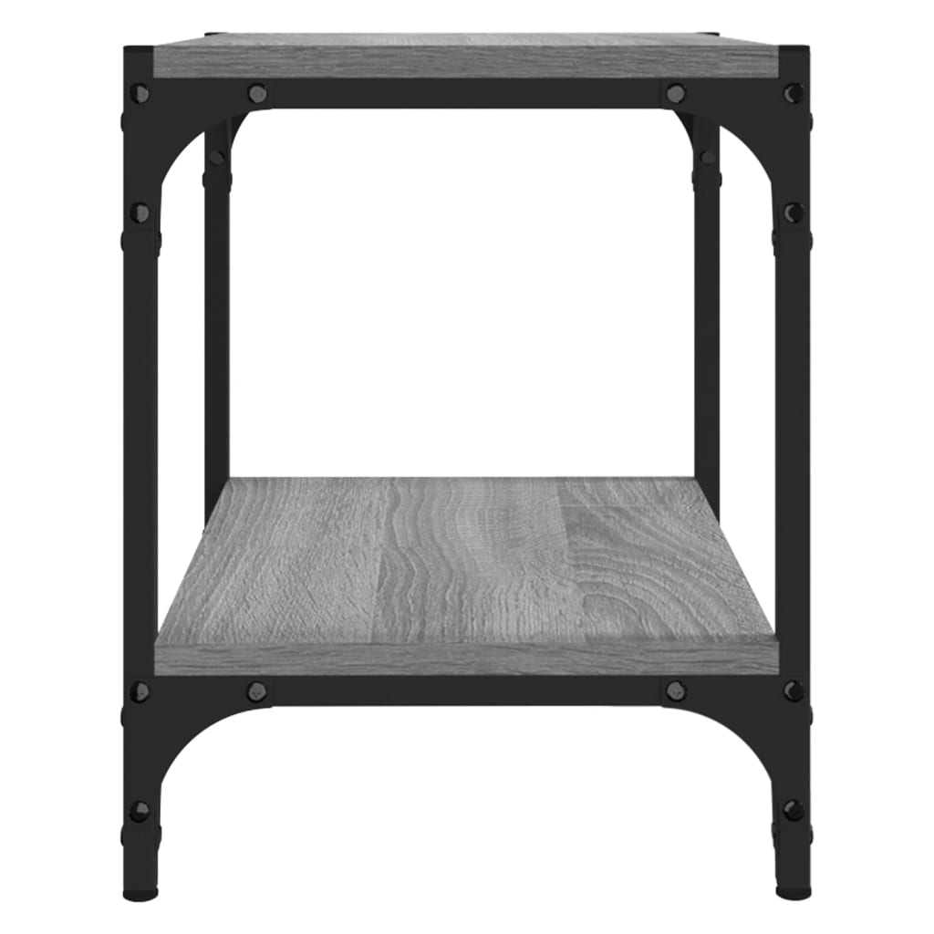 vidaXL Szafka pod TV, szary dąb sonoma, 40x33x41 cm
