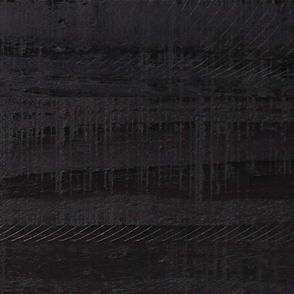 vidaXL Szafka nocna, czarna, 40x30x55 cm, drewno sosnowe z odzysku