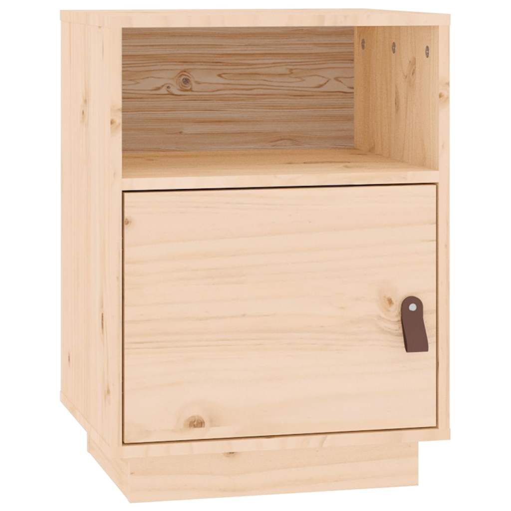 vidaXL Szafki nocne, 2 szt., 40x34x55 cm, lite drewno sosnowe