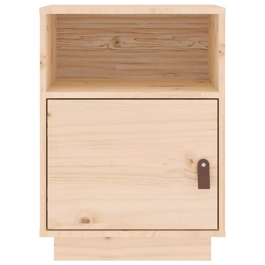vidaXL Szafki nocne, 2 szt., 40x34x55 cm, lite drewno sosnowe