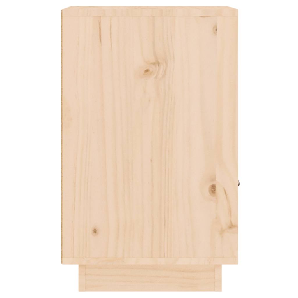 vidaXL Szafki nocne, 2 szt., 40x34x55 cm, lite drewno sosnowe