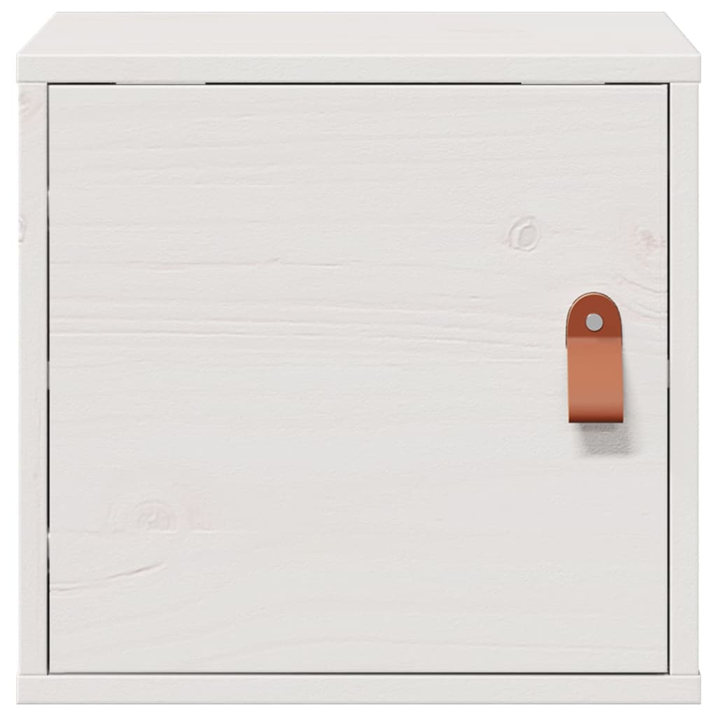 vidaXL Szafki ścienne, 2 szt., białe, 31,5x30x30 cm, drewno sosnowe