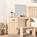 vidaXL Toaletka, 95x50x134 cm, lite drewno sosnowe