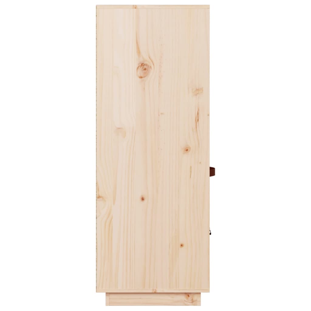 vidaXL Szafka, 67x40x108,5 cm, lite drewno sosnowe