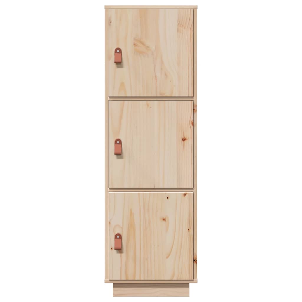 vidaXL Szafka, 34x40x108,5 cm, lite drewno sosnowe
