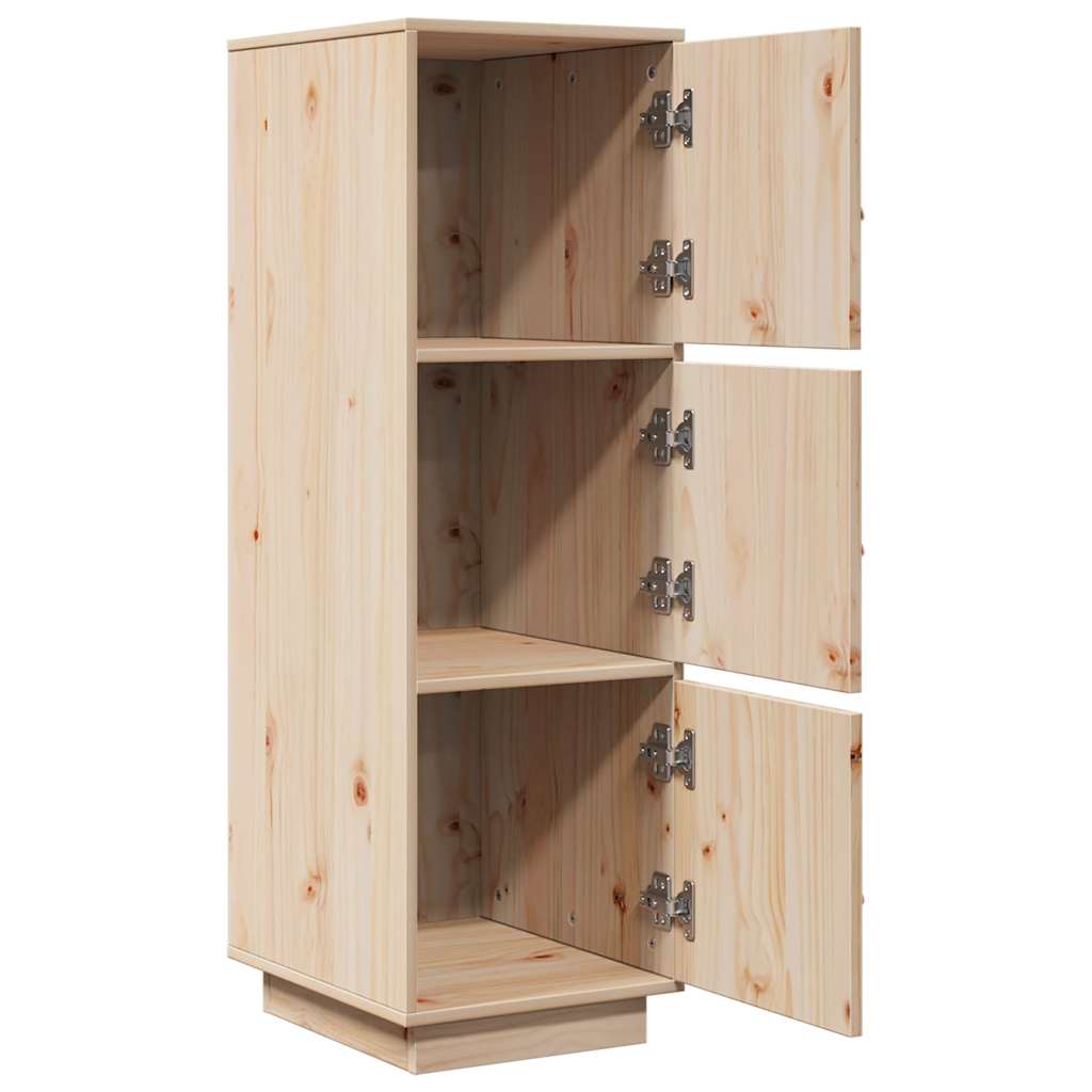vidaXL Szafka, 34x40x108,5 cm, lite drewno sosnowe