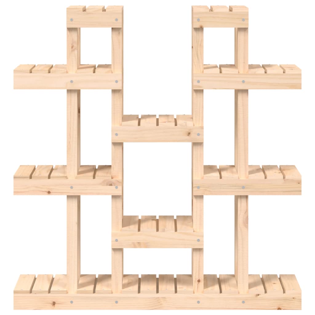 vidaXL Kwietnik 104,5x25x109,5 cm, lite drewno sosnowe