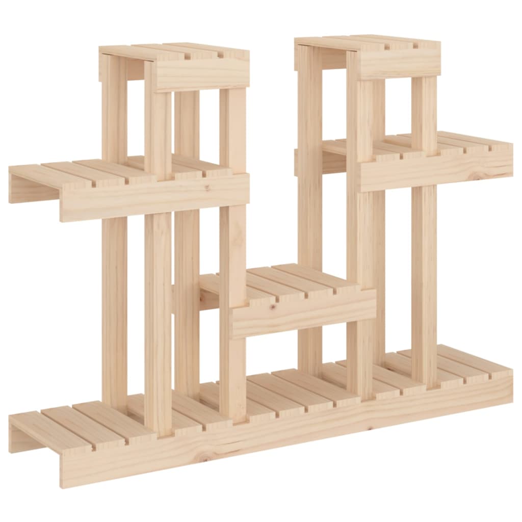 vidaXL Kwietnik 104,5x25x77,5 cm, lite drewno sosnowe