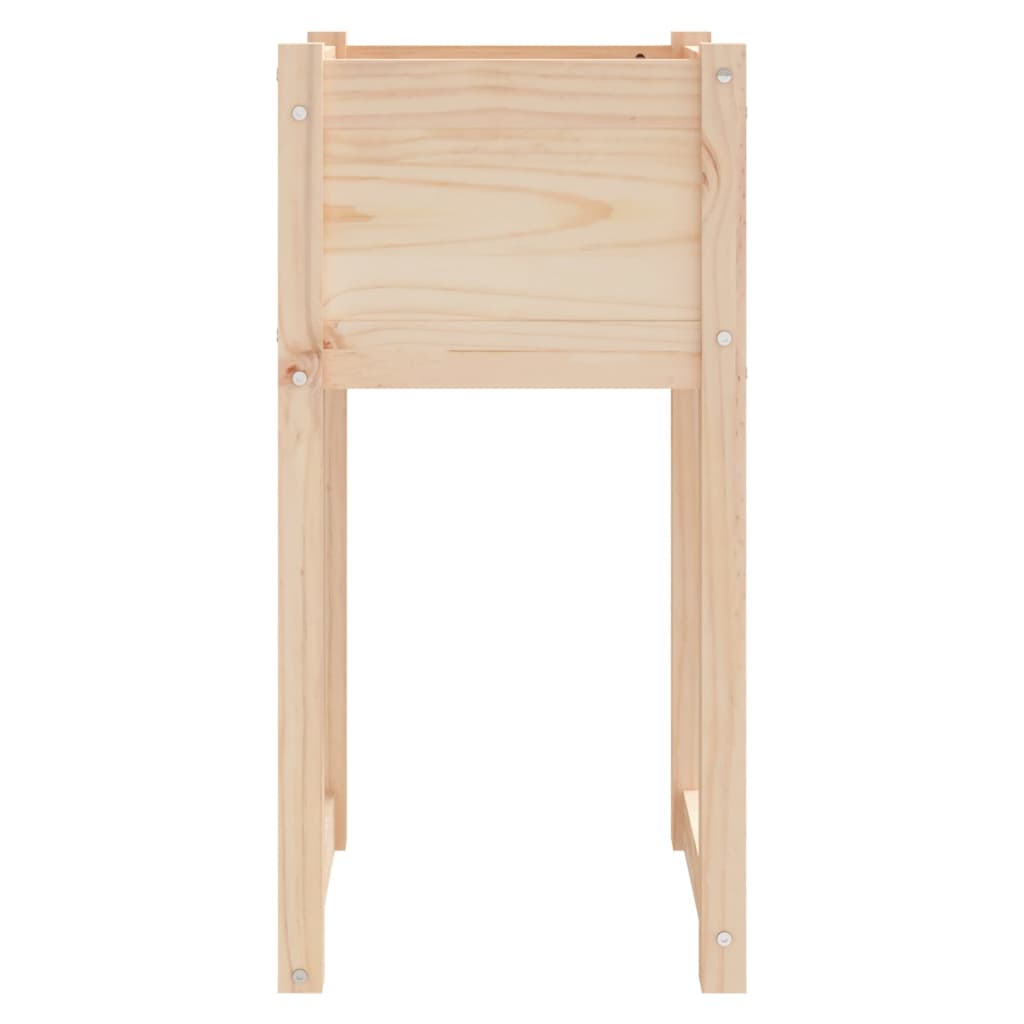 vidaXL Donica, 40x40x81 cm, lite drewno sosnowe