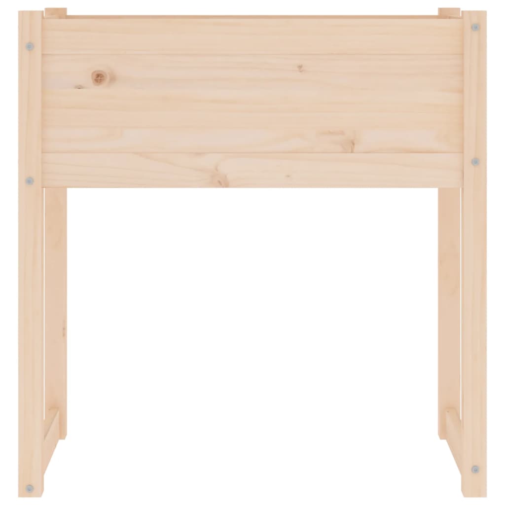 vidaXL Donica, 78x40x81 cm, lite drewno sosnowe