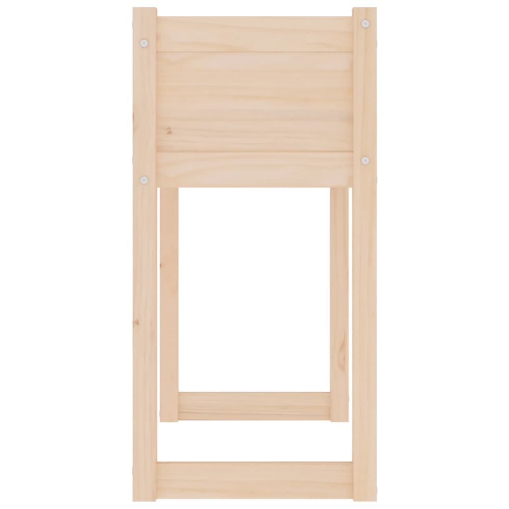 vidaXL Donica, 78x40x81 cm, lite drewno sosnowe