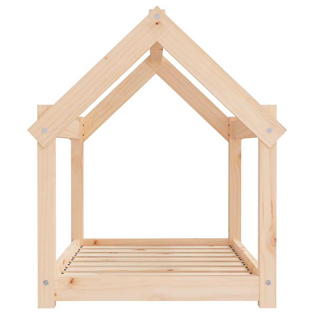 vidaXL Legowisko dla psa, 81x60x70 cm, lite drewno sosnowe