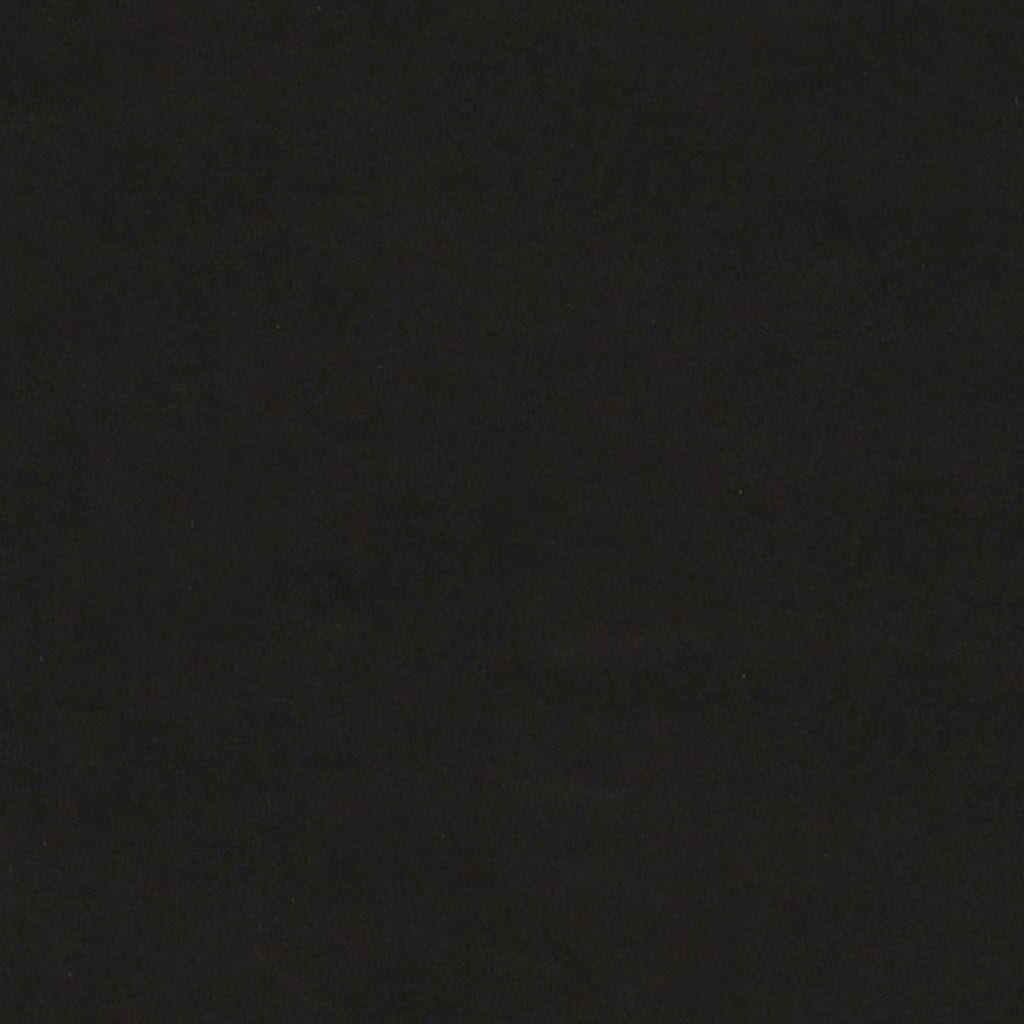 vidaXL Ławka, czarna, 110x40x70 cm, tapicerowana aksamitem