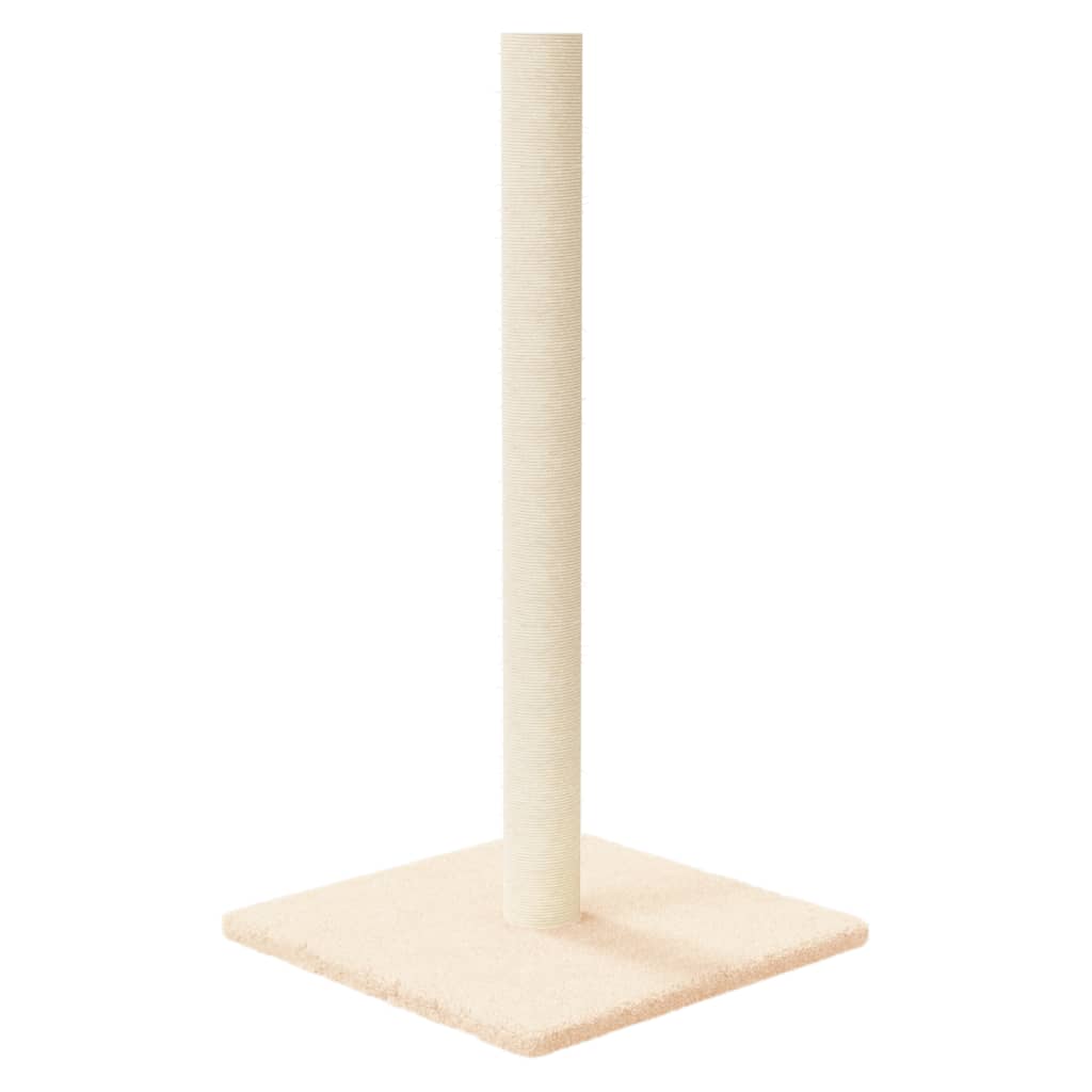vidaXL Drapak dla kota, kremowy, 35x35x70 cm