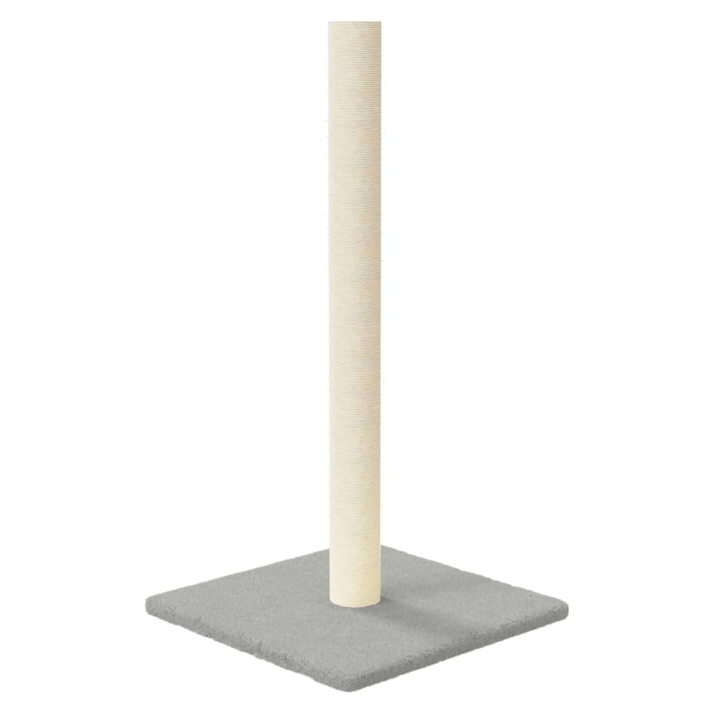 vidaXL Drapak dla kota, jasnoszary, 35x35x70 cm