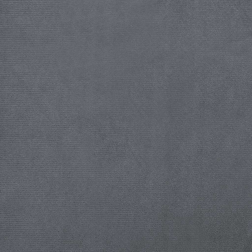 vidaXL Legowisko dla psa, ciemnoszare, 70x45x26,5 cm, aksamitne