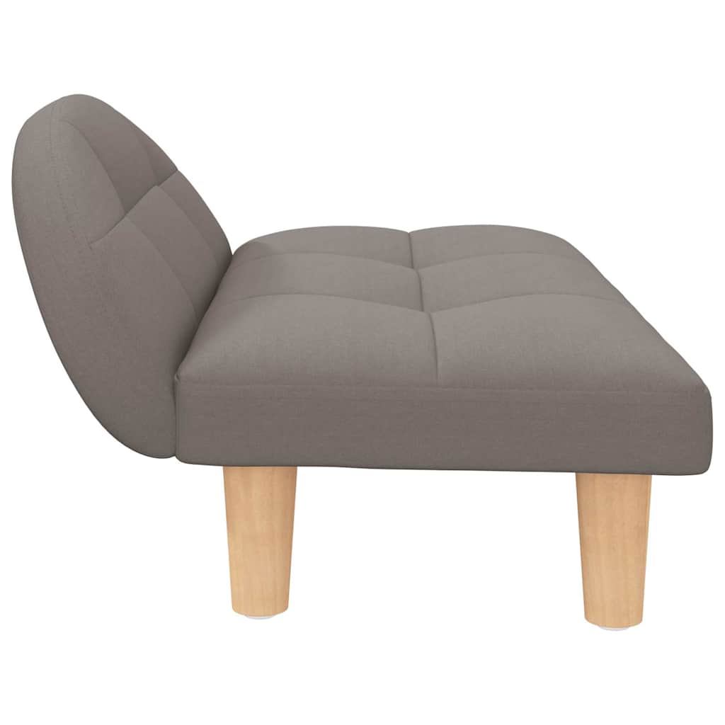 vidaXL Legowisko dla psa, taupe, 70x52x30 cm, obite tkaniną
