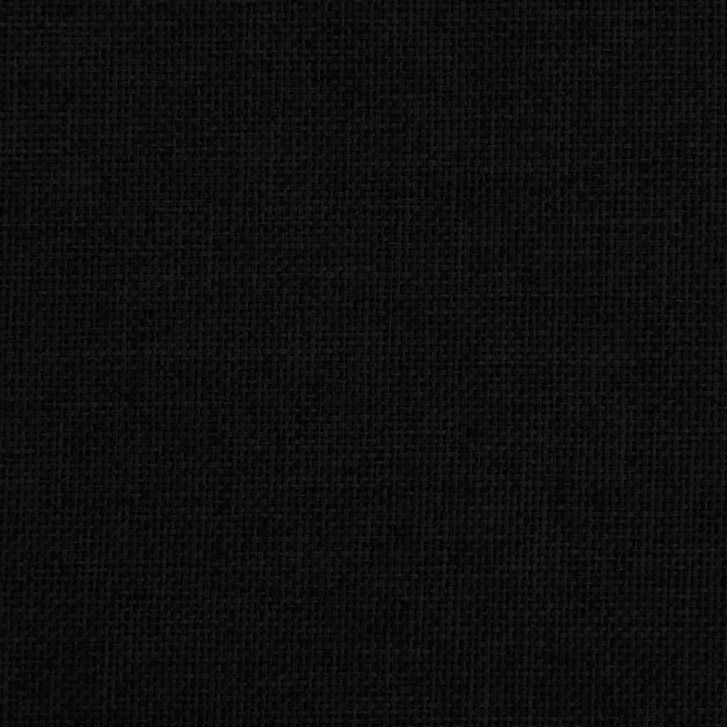 vidaXL Legowisko dla psa, czarne, 70x40x24 cm, obity tkaniną