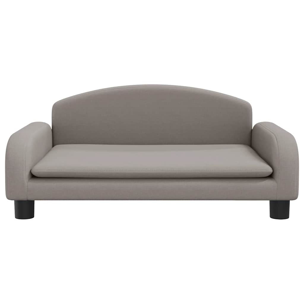 vidaXL Legowisko dla psa, taupe, 70x45x30 cm, tkanina