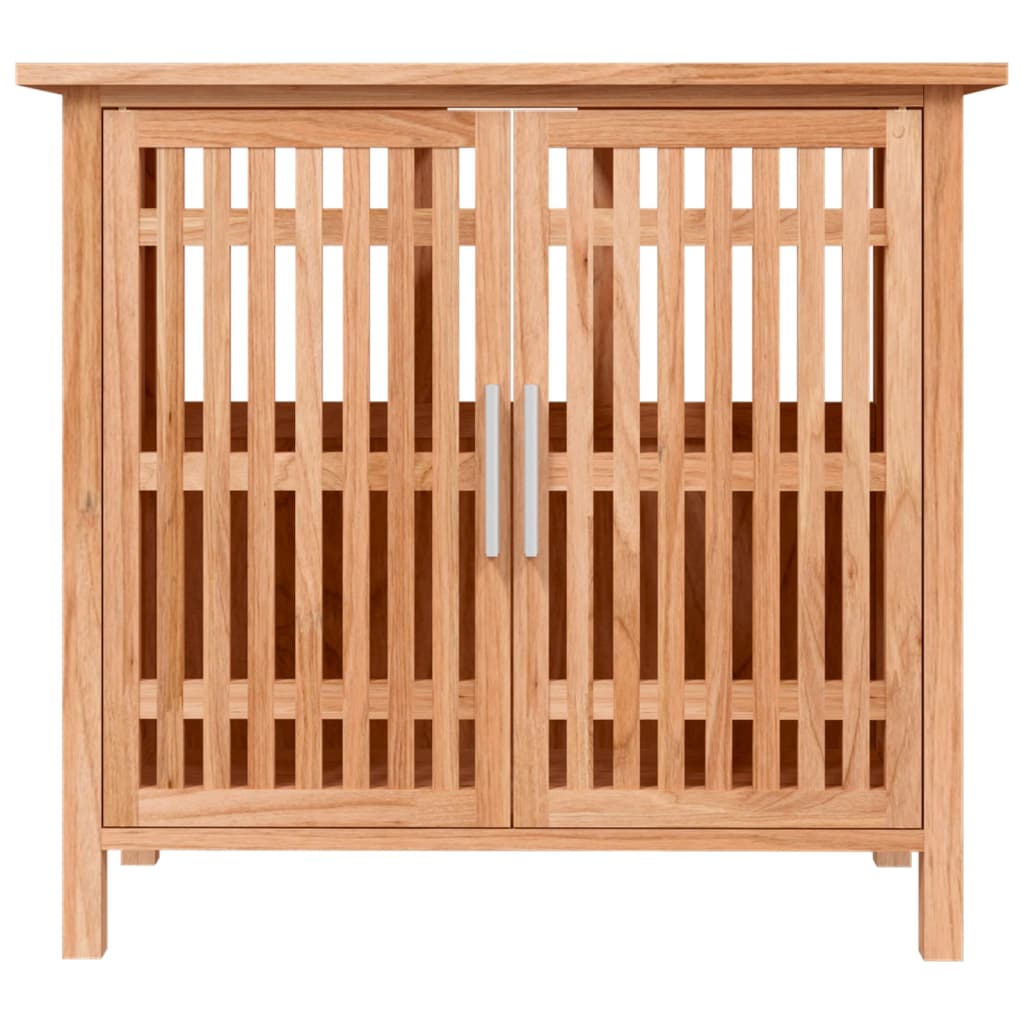 vidaXL Szafka pod umywalkę, 66x29x61,5 cm, drewno z orzecha włoskiego
