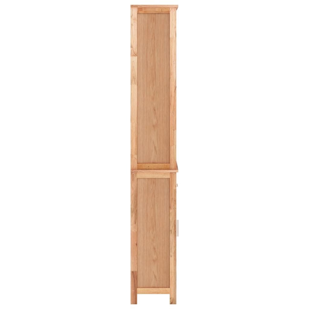vidaXL Szafka łazienkowa, 42x29x182 cm, drewno z orzecha włoskiego
