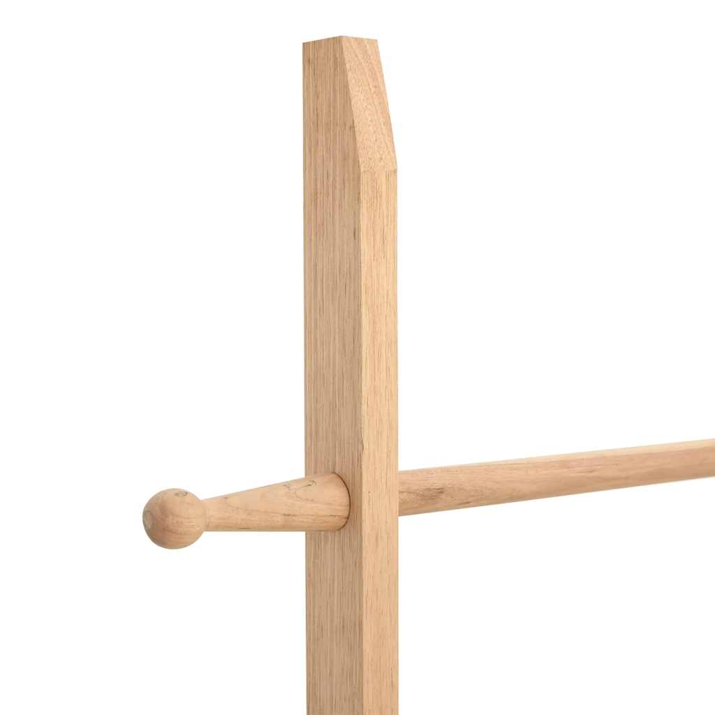 vidaXL Drabinka na ręczniki, 170 cm, drewno orzecha włoskiego