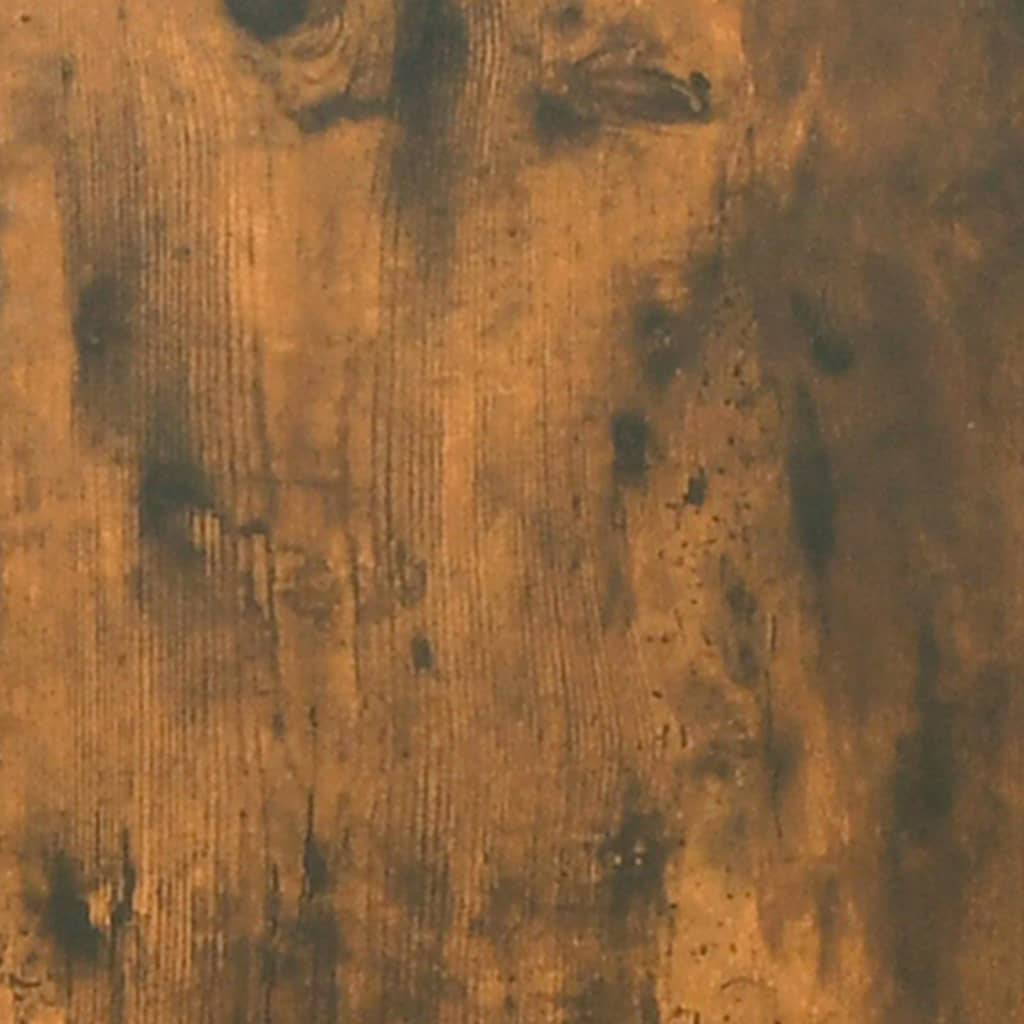 vidaXL Szafka, przydymiony dąb, 80x33x70 cm, materiał drewnopochodny