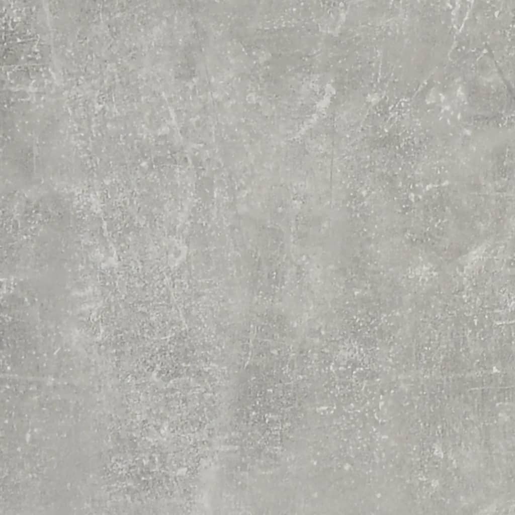 vidaXL Szafka, szarość betonu, 80x33x70 cm, materiał drewnopochodny